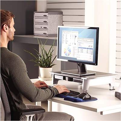Fellowes for 2 x Screen, 27" (68.5cm) Screen Size