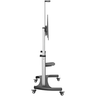 StarTech.com Floor Mounting Mobile TV Stand for 1 x Screen, 100in Screen Size