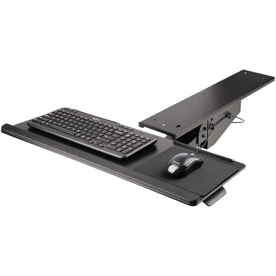 StarTech.com Built In Wrist Rest Black Keyboard Drawer