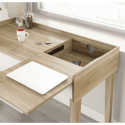 RS PRO Computer Desk, 800mm x 1200mm x 570mm