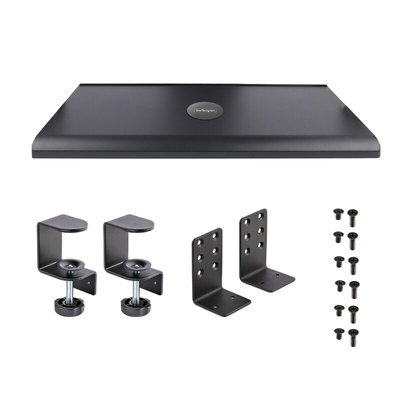 StarTech.com Built In Wrist Rest Black Keyboard Drawer