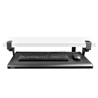 StarTech.com Built In Wrist Rest Black Keyboard Drawer