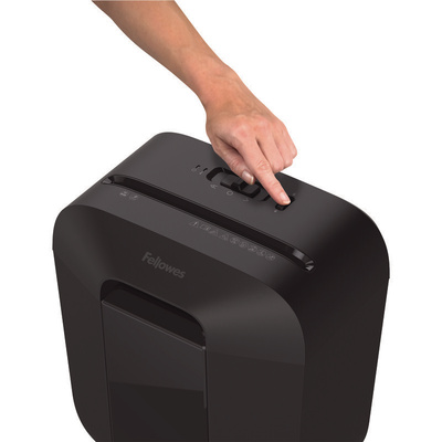 Fellowes Powershred LX25 11.5L Cross Cut Shredder Paper Clips and Credit Cards, Shreds Staples