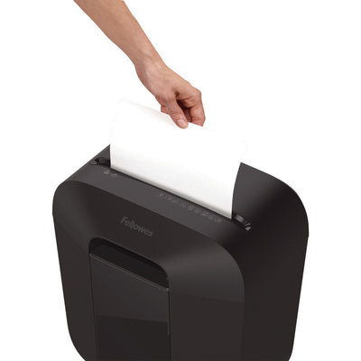 Fellowes Powershred LX25 11.5L Cross Cut Shredder Paper Clips and Credit Cards, Shreds Staples