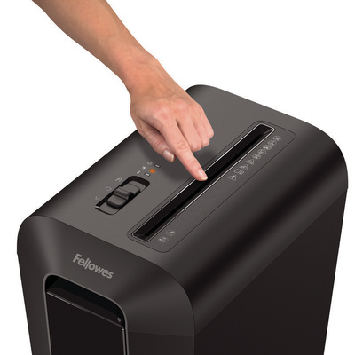 Fellowes Powershred LX65 22L Cross Cut Shredder Paper Clips and Credit Cards, Shreds Staples