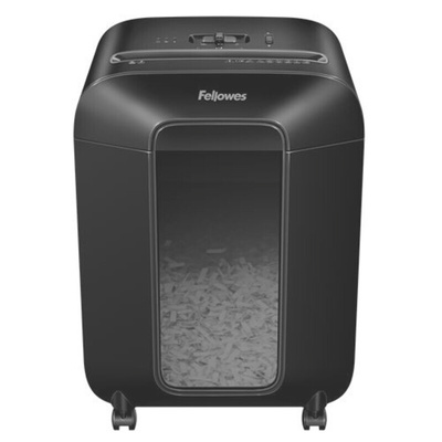 Fellowes Powershred LX85 19L Cross Cut Shredder Paper Clips and Credit Cards, Shreds Staples