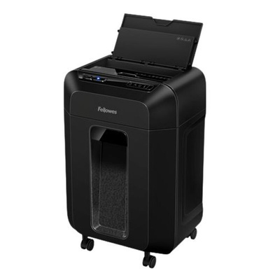Fellowes AutoMax 80M 17L Mini Cut Shredder Credit Cards and Paper Clips with the Manual Insertion Slot, Shreds Staples