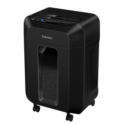 Fellowes AutoMax 80M 17L Mini Cut Shredder Credit Cards and Paper Clips with the Manual Insertion Slot, Shreds Staples