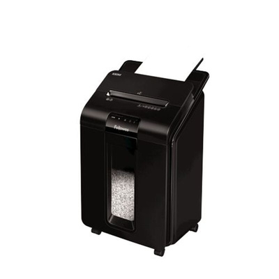 Fellowes AutoMax 100M 23L Mini Cut Shredder Credit Cards and Paper Clips, Shreds Staples