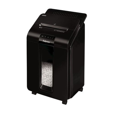 Fellowes AutoMax 100M 23L Mini Cut Shredder Credit Cards and Paper Clips, Shreds Staples