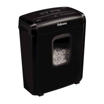 Fellowes Powershred 6M 13L Mini Cut Shredder Credit Cards and Paperclips, Shreds Staples