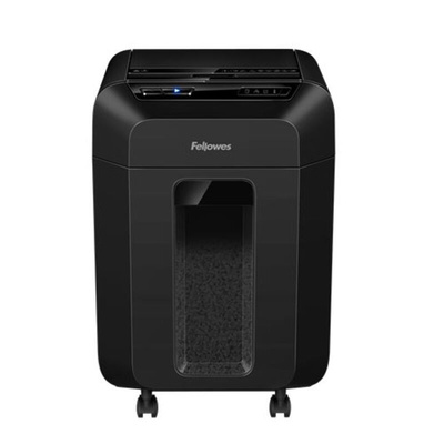 Fellowes AutoMax 90M 17L Mini Cut Shredder Credit Cards and Paper Clips with the Manual Insertion Slot, Shreds Staples