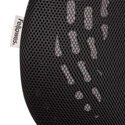 Fellowes Black Mesh Back Support