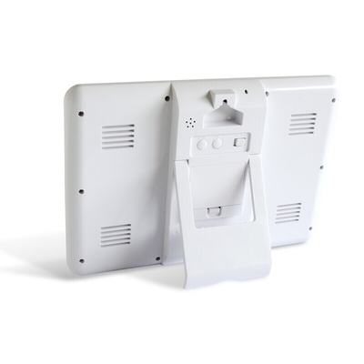 Orium White Analog Desktop, Wall Clock