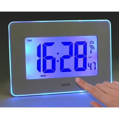 Orium White Analog Desktop, Wall Clock