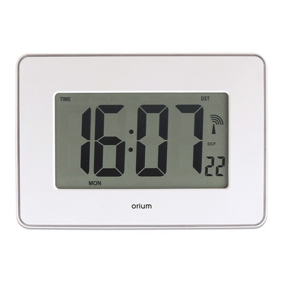 Orium White Analog Desktop, Wall Clock