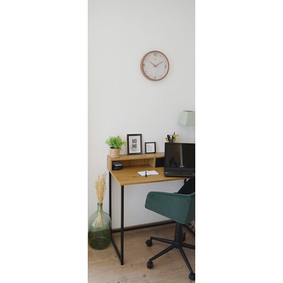 Orium Wood Analog Wall Clock, 300mm Diameter