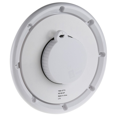 RS PRO White Analog Wall Clock, 300mm Diameter
