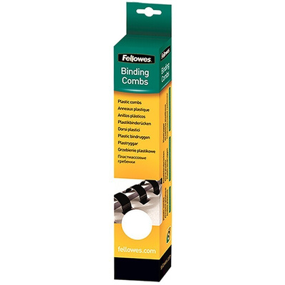 Fellowes White A4 Binding Comb, 10mm Diameter