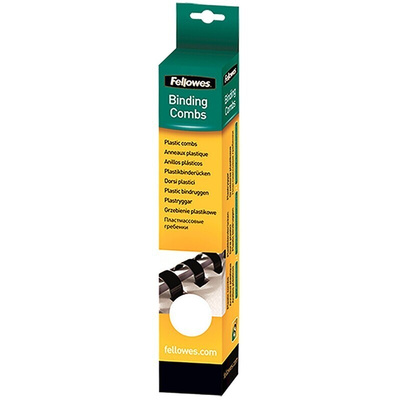 Fellowes White A4 Binding Comb, 12mm Diameter