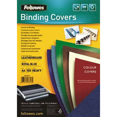 Fellowes Blue A4 Binding Cover