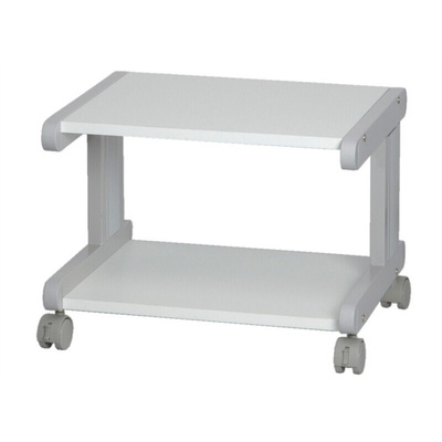 RS PRO 2 Shelf Printer Stand, 30kg Max. Load
