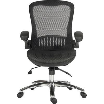 RS PRO Black Mesh Executive Chair, 150kg Weight Capacity