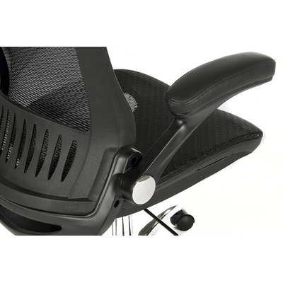 RS PRO Black Mesh Executive Chair, 150kg Weight Capacity