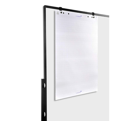 Legamaster Wheeled White Office Divider, 2260mm Height, 1200mm Width