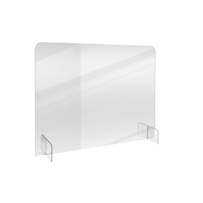 Legamaster Transparent Office Divider, 700mm Height, 850mm Width