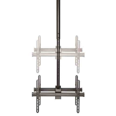 StarTech.com Ceiling Mounting Monitor Arm for 2 x Screen, 75in Screen Size