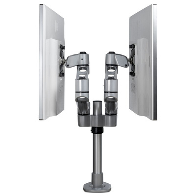 StarTech.com Desk Mounting Monitor Arm for 2 x Screen, 27in Screen Size