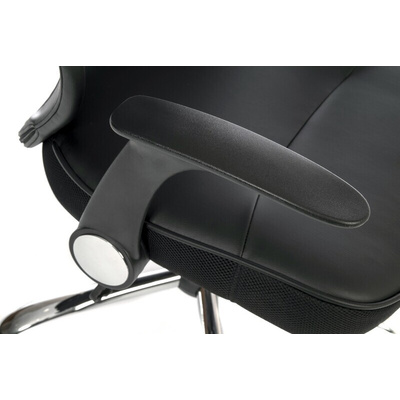 RS PRO Black Fabric Executive Chair, 110kg Weight Capacity