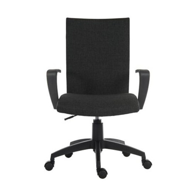 RS PRO Black Fabric Executive Chair, 120kg Weight Capacity