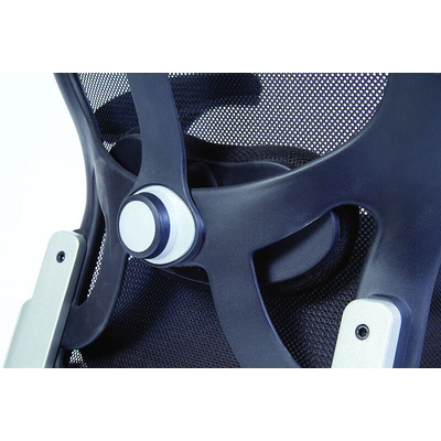 RS PRO Black Fabric Executive Chair, 150kg Weight Capacity