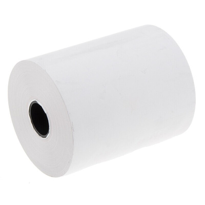RS PRO White Printer Paper Roll