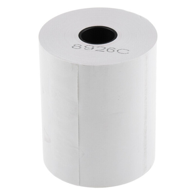 RS PRO White Printer Paper Roll
