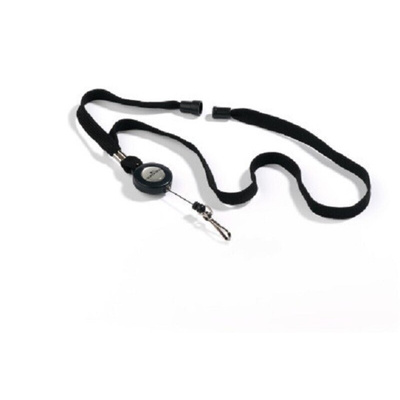 Durable Black Lanyard With Badge Reel