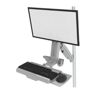 RS PRO Sit-Stand Workstation, Max 30in Monitor, 1 Supported Display(s) With Extension Arm