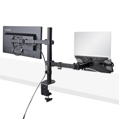 StarTech.com Desk Mounting Monitor Arm, Laptop Tray for 1 x Screen, 34in Screen Size