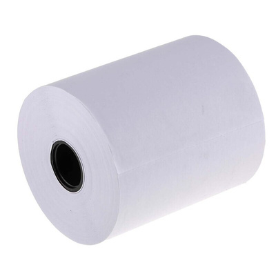 RS PRO White Printer Paper Roll