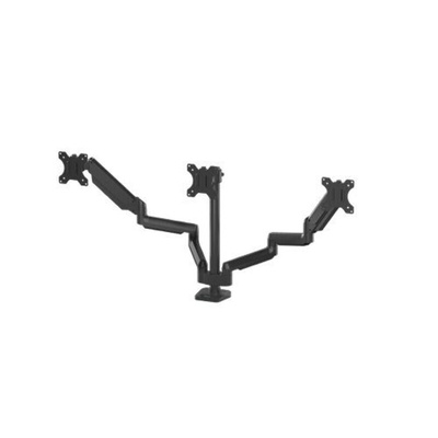 Fellowes Desk Mounting Monitor Arm for 3 x Screen, 30in Screen Size