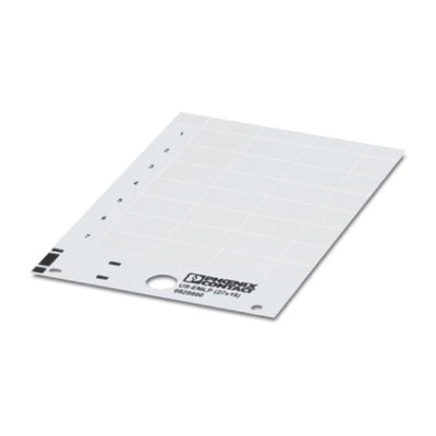 Phoenix Contact Panel Marker, 59.7mm Length