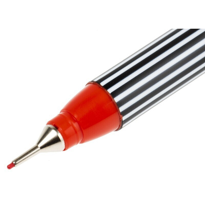 Edding Red Fineliner Pen, 0.3 mm Tip Size