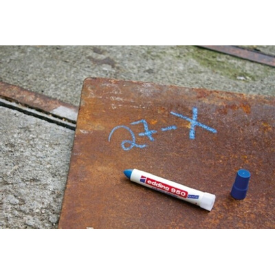 Edding Broad Tip Blue Marker Pen