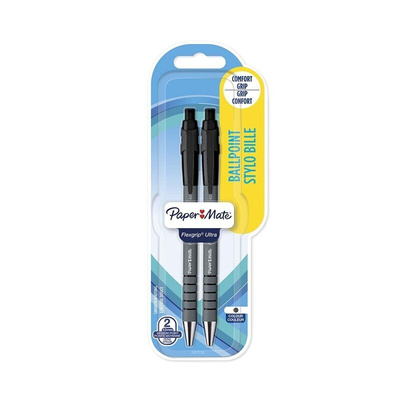 Paper Mate Black Ball Point Pen, 1 mm Tip Size