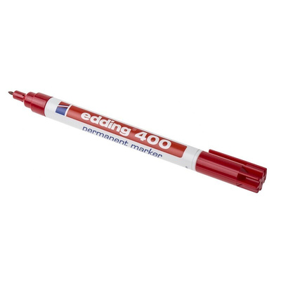Edding Extra Fine Tip Red Marker Pen
