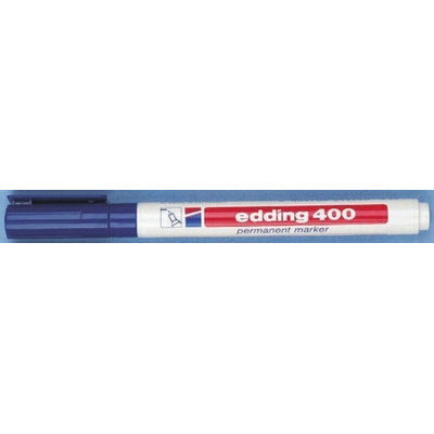 Edding Extra Fine Tip Blue Marker Pen