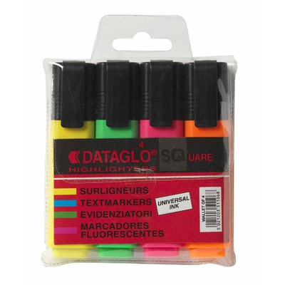 Dataglo SQ Assorted Highlighter Pen