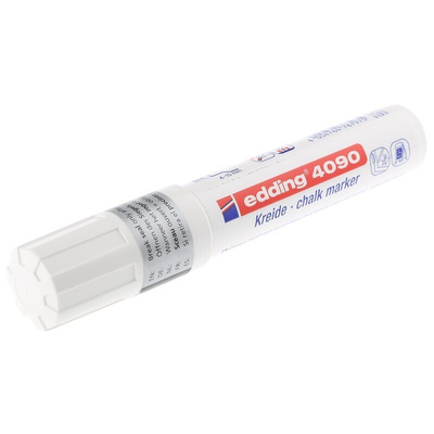 Edding Broad, Extra Broad, Medium Tip White Marker Pen
